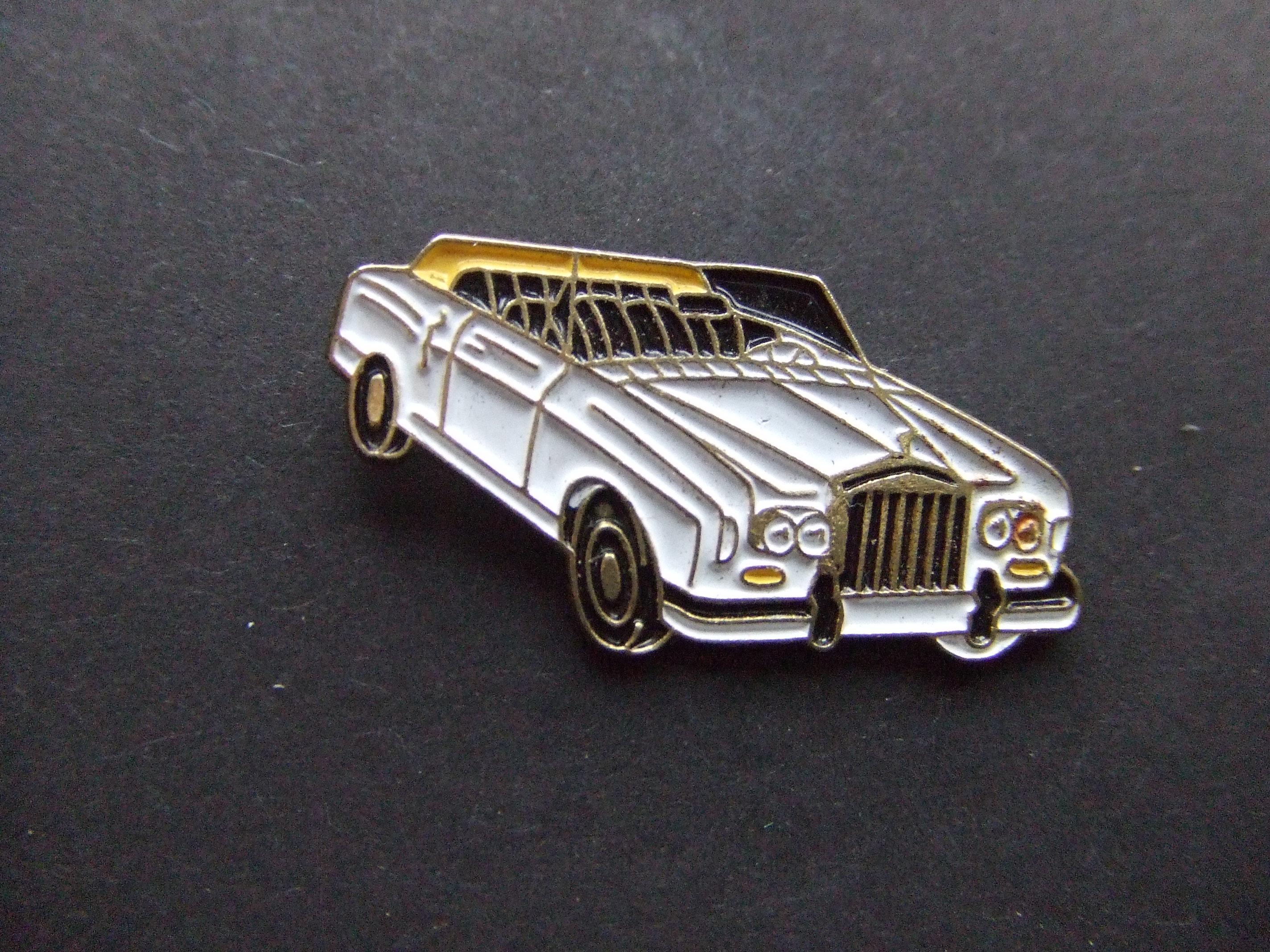 Rolls Royce Corniche III Convertible 1986 -1991 coupé- en cabrioletversie van de Silver Shadow.wit model